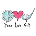 thumbnail image 3 of CafePress - 1980S Retro Golfer Peace Love Golf Mugs - 20 Oz White Ceramic Mega Mug, 3 of 5