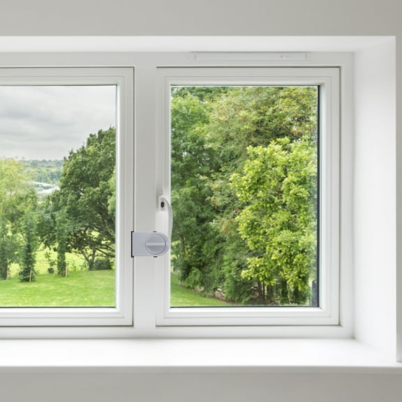 Worgeous Large Sliding Window Lock Child Proof Window Limiting Stopper Sliding Glass Door Safety Lock Metal Drawer Safety Restrictor