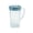 Blue-BU Home Decor, variant on karymi Cold Drink Jug Cup Transparent Jug Drinkware Cold Kettle Coffee Cold Brew Pot Home Use Large Capacity Beverage JuiceTea Drink Bucket Gifts for Women