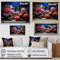 thumbnail image 4 of Designart "Lively Beauty Of Coastal Corals" Coastal Coral Under Water Floater Framed Canvas Wall Art, 4 of 5