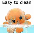 thumbnail image 4 of The Moody Reversible Octopus Plushie | Double-sided Flip Plush Toy Reversible Doll Soft Plushie Stuffed Animal Doll Creative Toy Gifts For Kids, 4 of 5