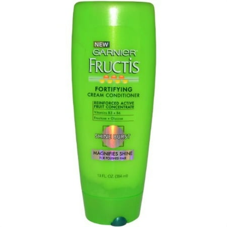 fructis fortifying shine burst cream conditioner by garnier, 13 ounce