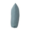 thumbnail image 5 of Noble House Misty 24x24" Square Indoor Fabric Large Throw Pillow in Teal Blue, 5 of 8