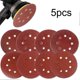 thumbnail image 3 of 5pcs 40-240 Grit 125mm Round Polishing Sandpaper 8 Holes Sanding Disk Sheets Jikaix120 Grit, 3 of 5