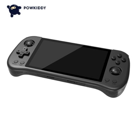 Powkiddy Handheld Game 5.5-inch IPS 1280*720 High-clear Screen Exclusive Professional System Game Console Support Massive Simulators Rechargeable Long Battery Life Play on TV Portable Gaming Player