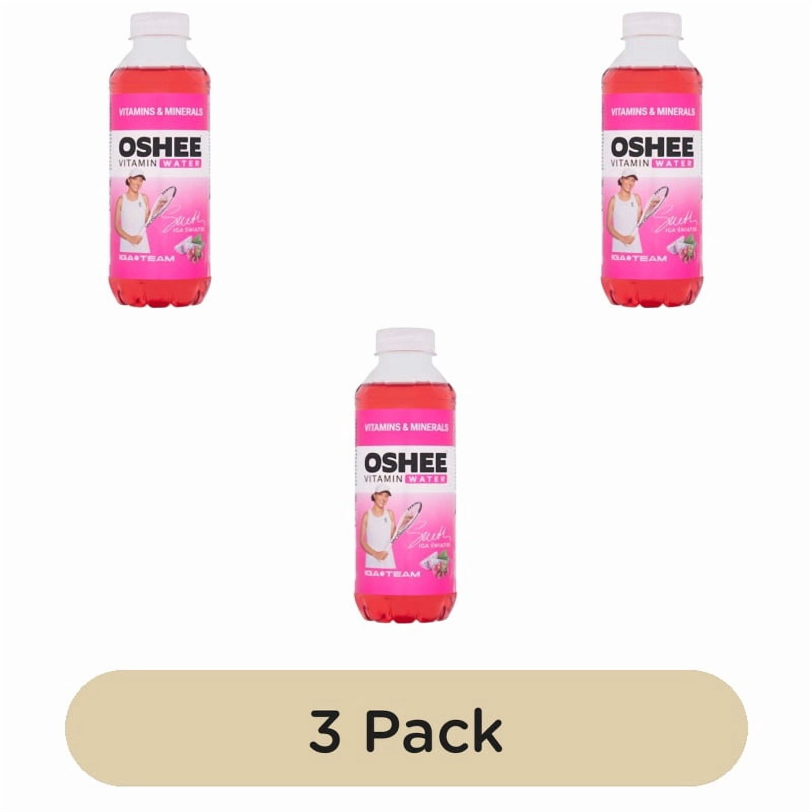 Oshee Vitamin/Mineral Water 555ml, British Import (Pack of 3)