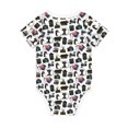 thumbnail image 2 of Daiia Cool Camera Printed Unisex-Baby Short Sleeve Onesies Bodysuits Baby Climbing Clothes Soft and Comfortable Romper with Expandable Shoulder Design-9M, 2 of 8