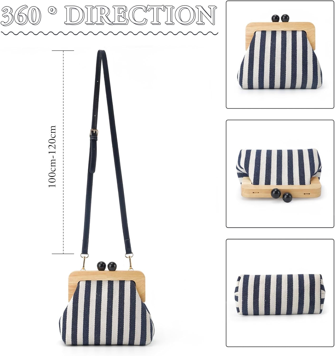 New Summer Purses for Women 2024,Beach Crossbody Bag for Summer Vacation,Canvas Woven Bag Clutch