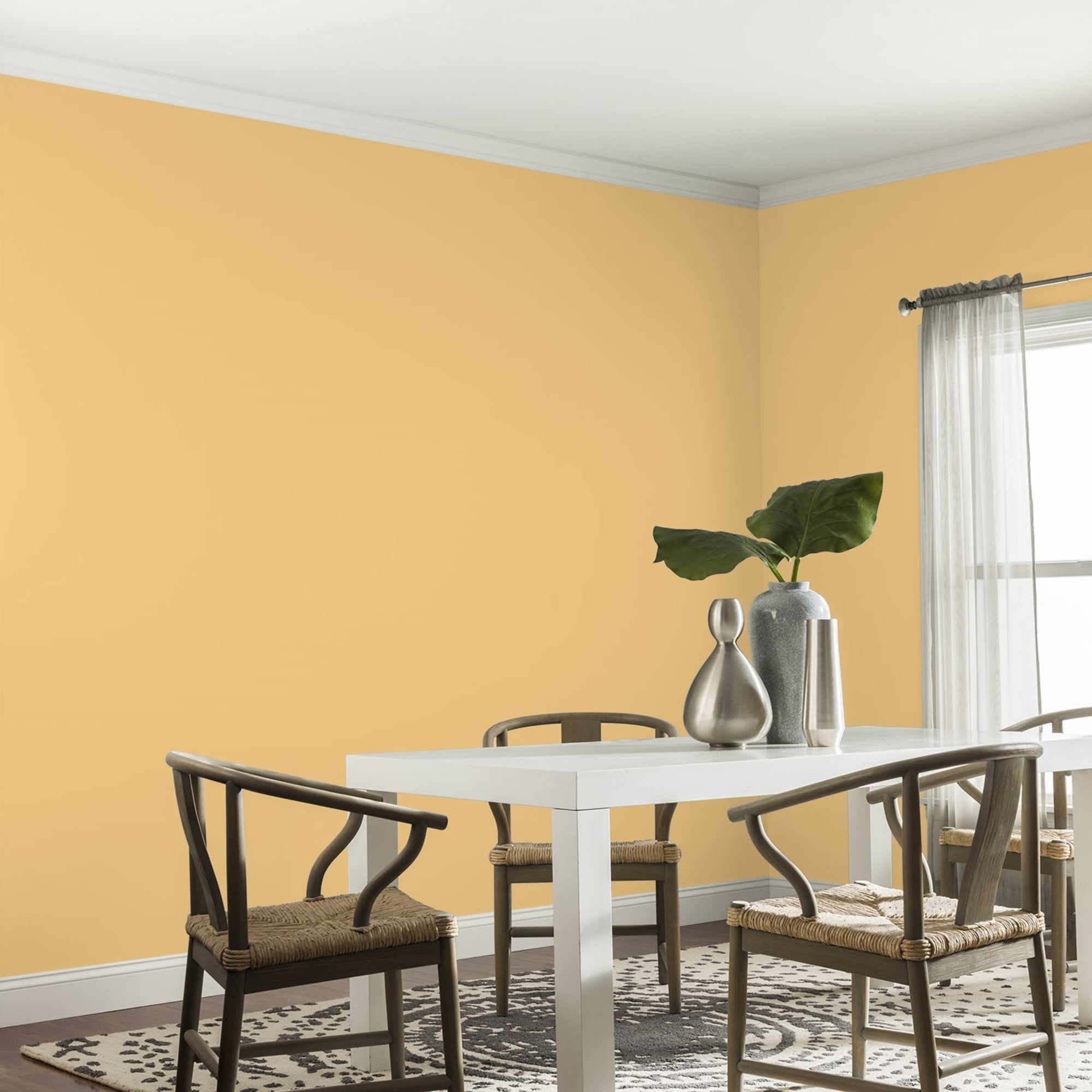 Glidden HEP Gold Buff / Yellow, Eggshell Interior Paint with Primer, 1 Gallon