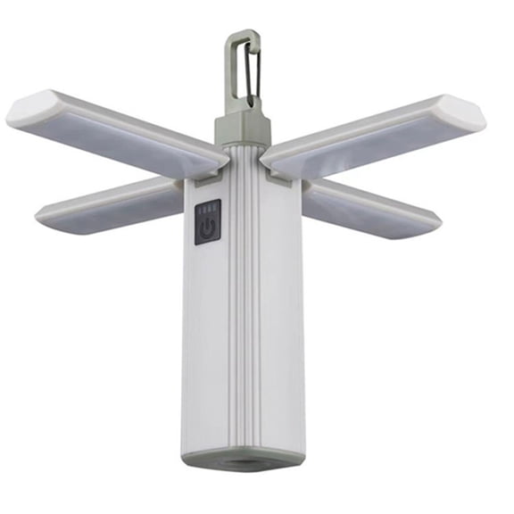 Foldable Camping Light with Hook Multifunctional Outdoor Tent Light Portable Hanging Lighting for Camping Hiking