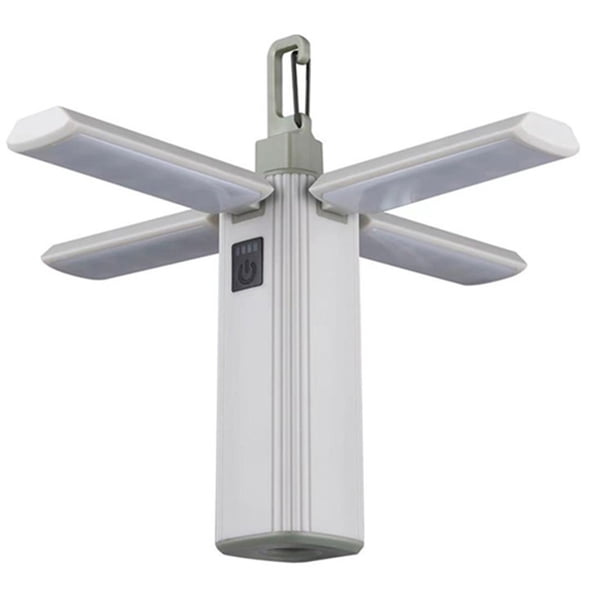 Luz de Carpa para Acampar Iluminación Plegable Multifuncional con Gancho 19cm, Lámpara Led Portátil para Actividades Al Aire Libre Y Carpas