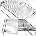 thumbnail image 5 of Cooling Rack Baking Wire Veggie Tray Kitchen Utensil Racks for Frying Cooking Carbon Steel, 5 of 6