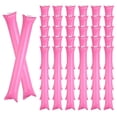 thumbnail image 1 of Uxcell 40Pcs Palos de Trueno, Palo de Animación Engrosado, Creadores de Ruido Inflables de Plástico para Eventos Deportivos, Fiestas de Baile, Conciertos, Rosa, 1 of 6
