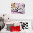 thumbnail image 5 of Orinice Cute Cat Fine Art Aesthetic Poster & Print Wall Painting for Home Decor - Canvas Wall Art for Living Room Bedroom Office, Mother's Day Gift 16x12in, 5 of 6