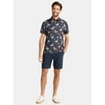 thumbnail image 4 of Birdie Bound Men's and Big Men's Novelty Print Golf Polo Shirt, Sizes S-5XL, 4 of 5