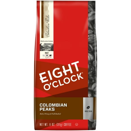 Eight O'Clock® 100% Colombian Peaks Whole Bean Coffee 11 oz. Bag