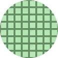 thumbnail image 1 of Ahgly Company Machine Washable Indoor Round Transitional Mint Green Area Rugs, 3' Round, 1 of 7