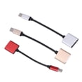 BESTYASH USB C Earphone Adapter Red Reversible Plugging for Mobilephone ...