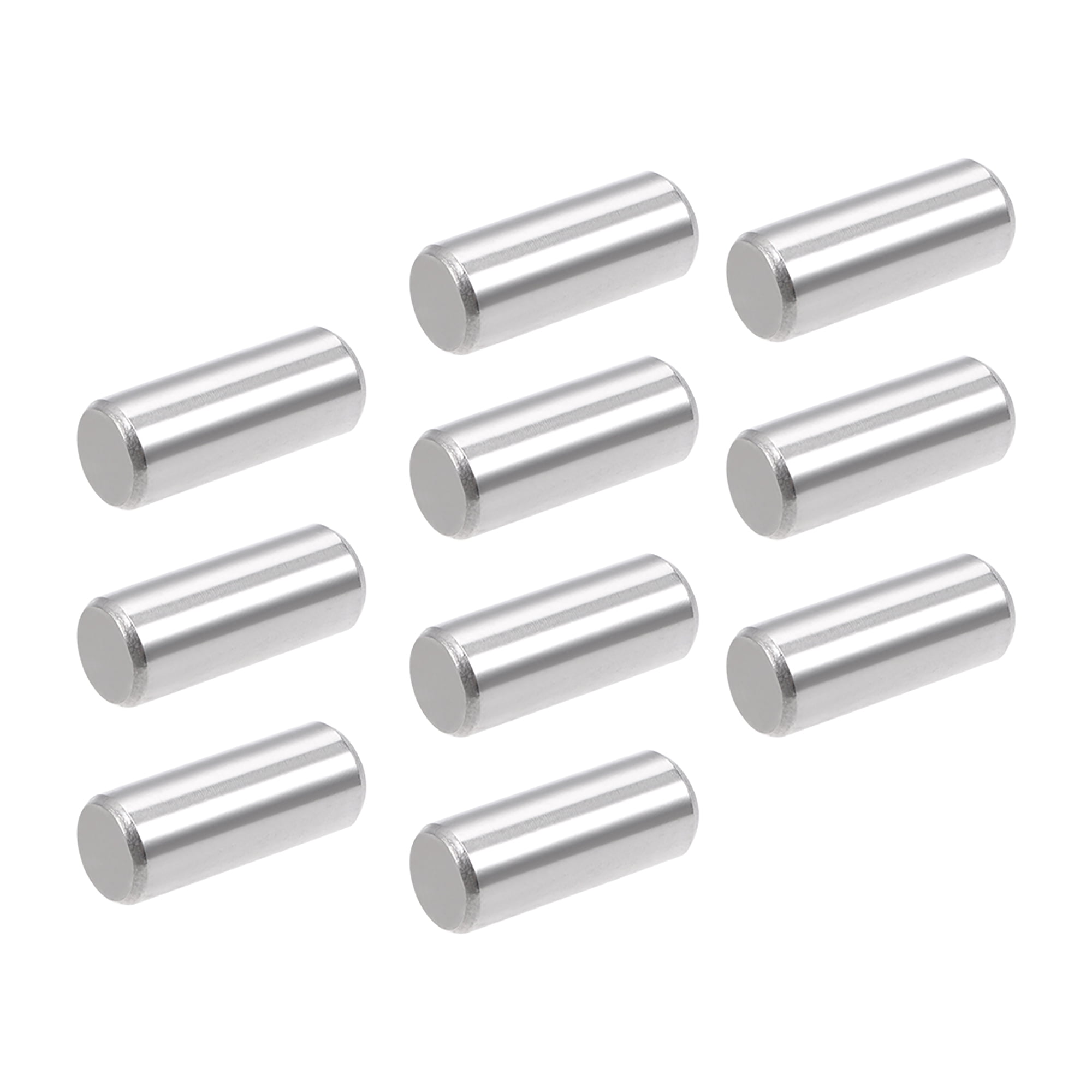 Uxcell 10mmx25mm 304 Stainless Steel Dowel Pin 10 Pack
