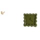 thumbnail image 1 of Reloj de pared con forma de pájaro, estatua de animal, cuadrado, silencioso, de resina, adorno moderno, apto para oficinas, bibliotecas, cafeterías, r, 1 of 8