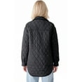 thumbnail image 4 of Quilted Jackets for Women Casual Lightweight Jacket Padded Fashion Winter Outerwear with Pockets Black M, 4 of 5
