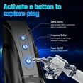 Male Massage Kit Handsfree 5 Speeds Thrusting Vibration Massage Pump Tool Men S Licking Pennis