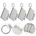thumbnail image 3 of 8Pcs Heat Transfer Sublimation Blanks Key Chain Mom Dad Gift Craft Tools, 3 of 7