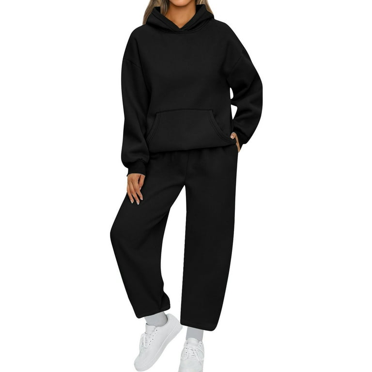 Casual Vrouwen Trainingspak Set Jogger Broek Sweatshirt