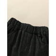 thumbnail image 6 of TSEXIEFOOFU Kid Girl Long Pants Outfits, Sleeveless Ruffles Hem White Tank Tops + Elastic Waist Flare Pants Set, 6 of 9