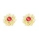 thumbnail image 1 of Arete para Mujer con Cristal Swarovski  Solei – Bañado en Oro 14k– Arete Elegante y Brillante, Aretes de Mujer de Moda– Joyería para Mujer de Moda– Regalo especial Ortiz Espinosa Temporada, 1 of 9
