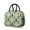 Bigfoot and Yeti, variant on Bigfoot and Yeti Green Pattern Insulated Leakproof Lunch Box for Work, Lunch Bag for Women Men, Loncheras Para Mujer for Beach Travel Picnic Camping