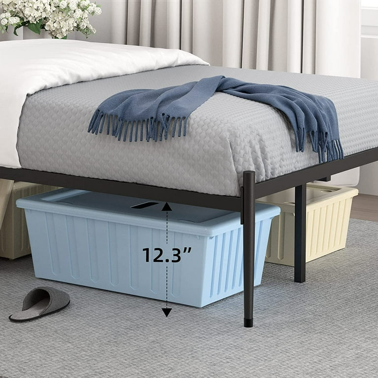 Alkmaar Queen Bed Frame with Storage, Queen Size Bed Frame