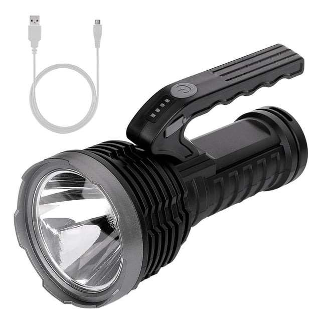 Linterna De Mano Cob Highlight, Luz Led De Emergencia Para Acampar Con Dos Luces Para Pesca, Senderismo, Caminar De Noche Speravity HA018554-00
