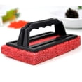 thumbnail image 5 of WZXPWT Double-Sided Food-Grade Cleaning Brush, Antibacterial Kitchen Scrubber - Non-Scratch Dishwashing Brush with 2500+ Fibers for Sink/Counter/Shower & Multi-Surface Use(Red), 5 of 8