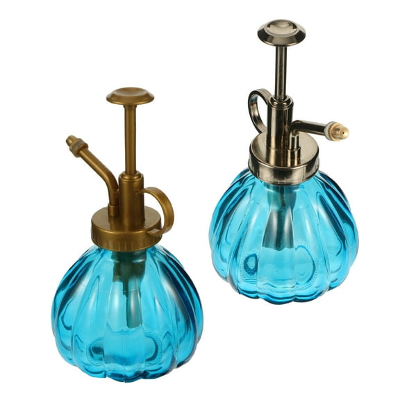Blue Transparent Mini Watering Can for Use with 2pcs Small Size Design
