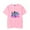 Pink, variant on Split Fiction T-shirt loose summer fashion trend men's and women's short sleeved T-shirt top