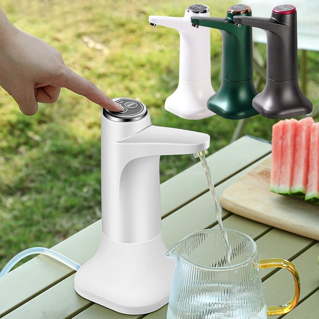 Xihbxyly Water Pump for 5 Gallon Jug Electric Water Pump Household Bottled Water Intelligent Automatic Water Dispenser With Base Water Dispenser Wireless Water Suction Pressure Device