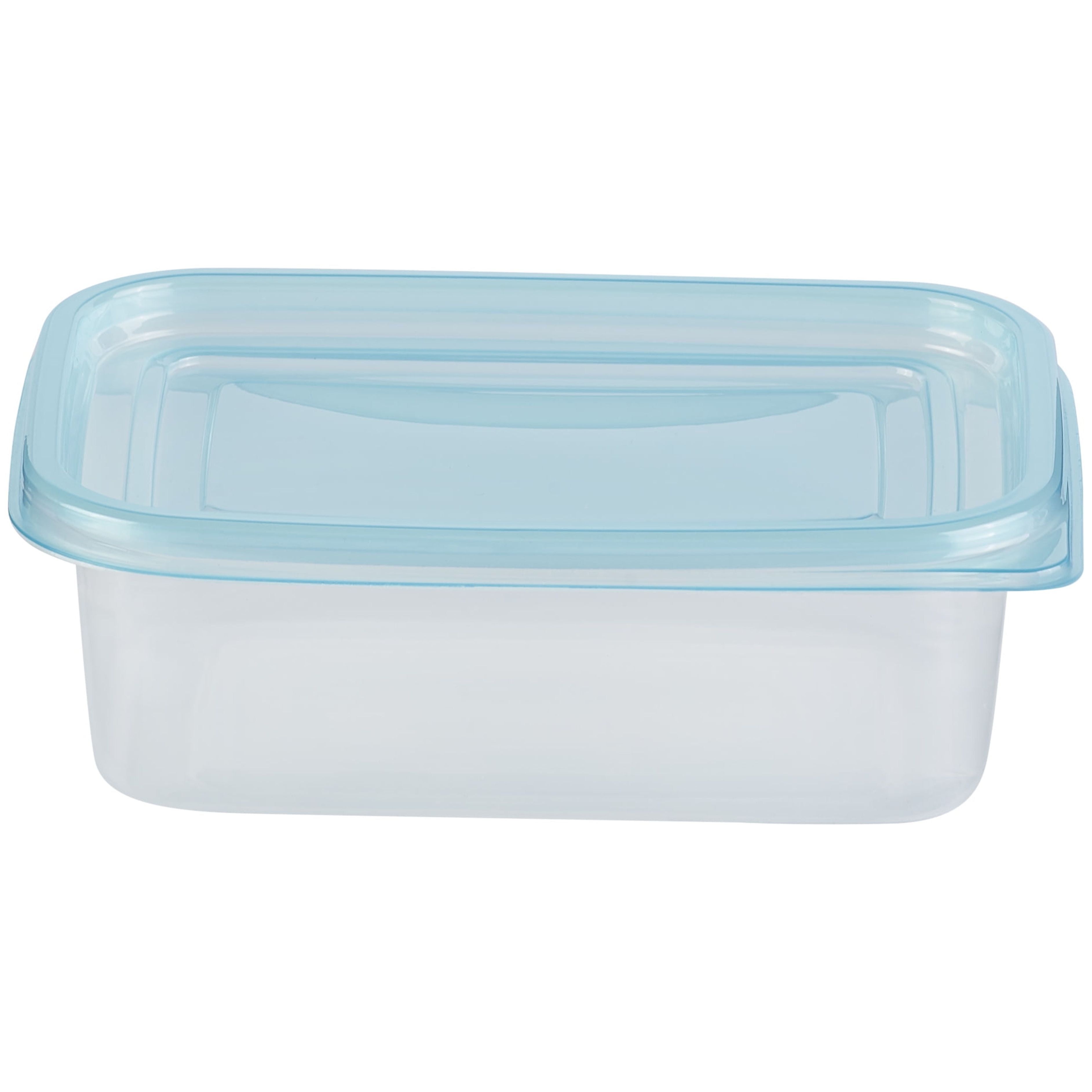 Meijer Medium Rectangle Containers with Lids, 3 ct