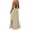 Beige, variant on CHGBMOK Backless Cami Dresses for Women Cami Lounge Dress Backless Sleeveless House Dress Long Sundress with Back Tie