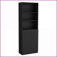 thumbnail image 6 of 3-Piece Modern Manufactured Wood Bookcase Set, Wenge | Primary Living Space, 6 of 6
