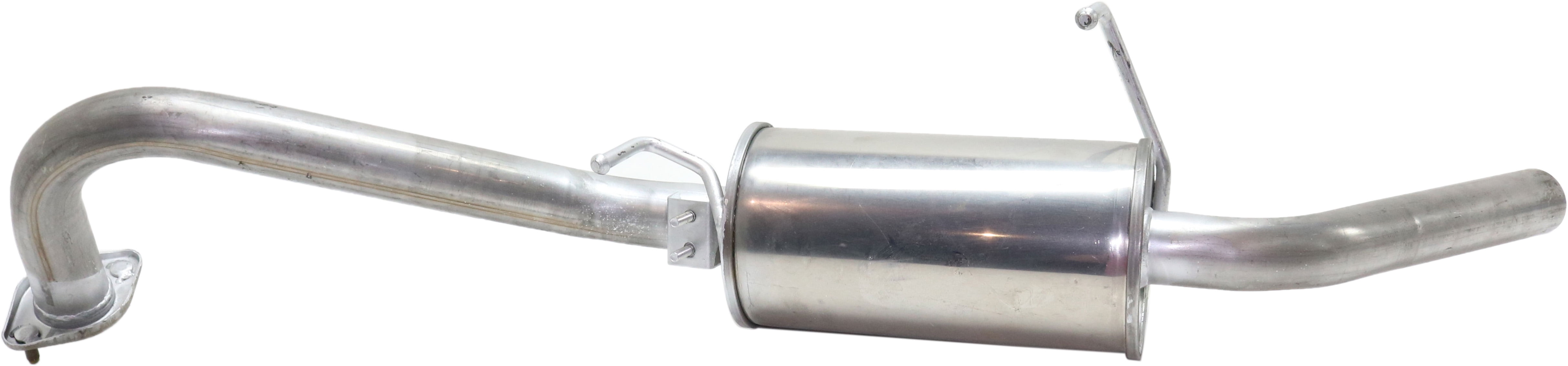 Muffler Compatible with 1996-2000 Nissan Pathfinder 19997-2000 Infiniti Qx4 Rear Stainless Steel SS409 3.3L Eng