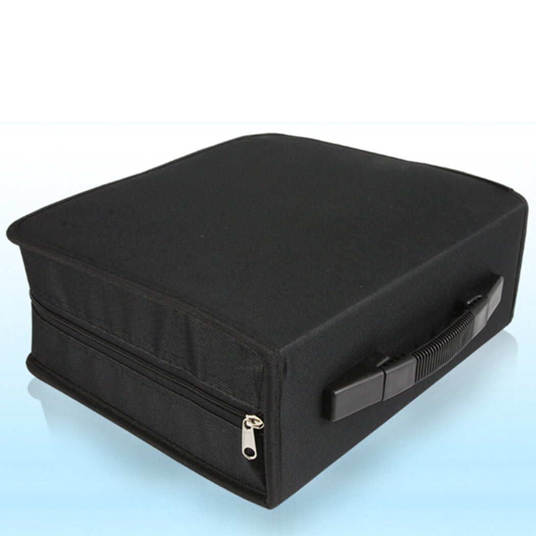 400 Capacity CD Case Large Capacity Splash Proof Portable CD Carrying Case Discs Storage Case