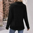 thumbnail image 7 of Annhoo T Shirts for Women V Neck Button Long Sleeve Collared T Shirts Fall Business Ofice Lounge Blouses, 7 of 7