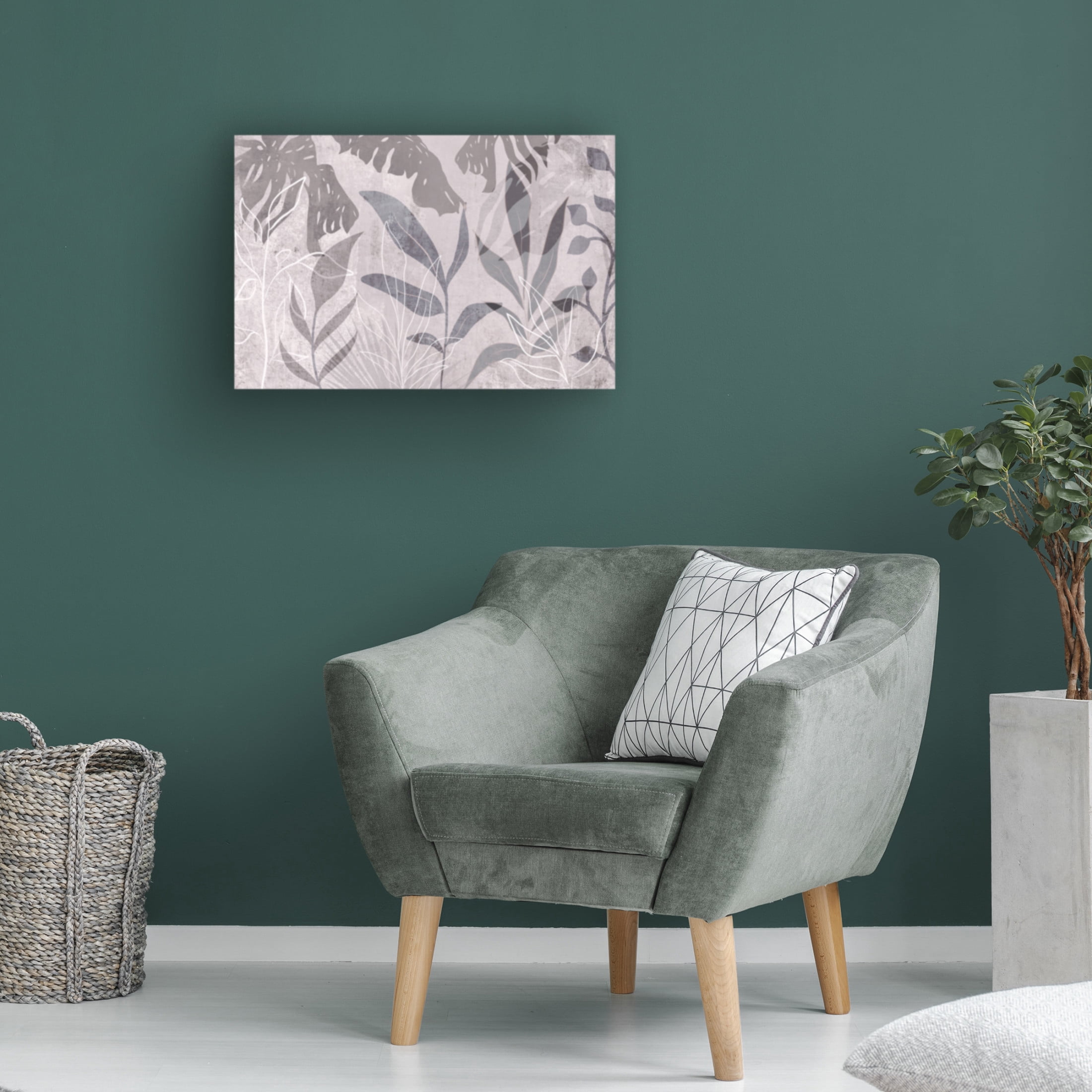 Trademark Fine Art Andrea Haase Modern Botanical No2 Canvas Wall Art