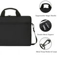 thumbnail image 5 of 13'' 14'' 15 Inches Laptop Bag Shockproof Briefcase Shoulder Messenger Bag, Laptop Carrying Handbag for Men/Women, Black-14 inch, 5 of 7