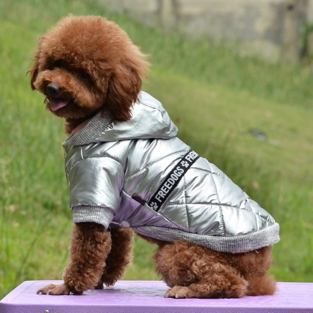 2 in 1 Dog Winter Warm Coat Jacket with Harness,Pet Windproof Cold Weather Clothes Outfit Vest XS/S/M/L/XL/XXL Dog Costume for Small Medium Large Breed Dogs Boy/Girl