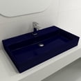 thumbnail image 7 of BOCCHI 1377-010-0126 Milano Wall-Mounted with Overflow In Sapphire Blue, 7 of 7