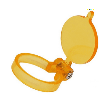 1PCS Yellow Filter for LED light lamp Dental Loupes Useful Lab Illumination Optical Binocular Magnifier Accessories