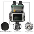 thumbnail image 3 of Mochila transparente Neurora Clear de TPU resistente para la escuela deportes y trabajo, 3 of 3