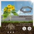 thumbnail image 4 of Outsunny Screwless Raised Garden Bed Hexagon Planter Box for Vegetables, 4 of 10